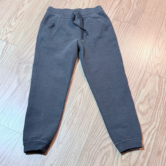 WOMENS LULULEMON WARM DOWN JOGGER IN HEATHERED CORE Gray SIZE 6 - Picture 2 of 6